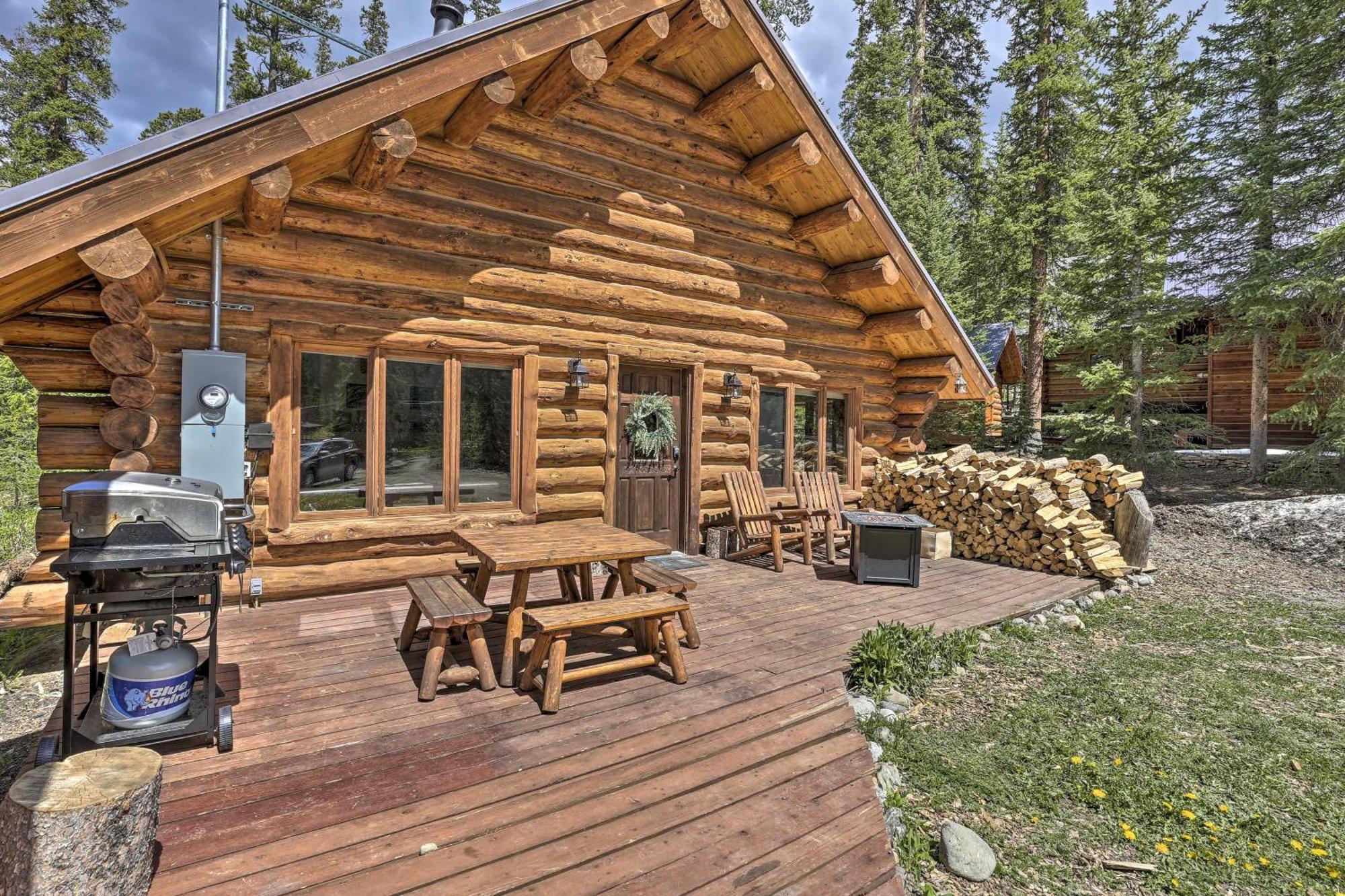 Cozy Breckenridge Cabin With Deck, 8 Mi To Gondola Exteriér fotografie