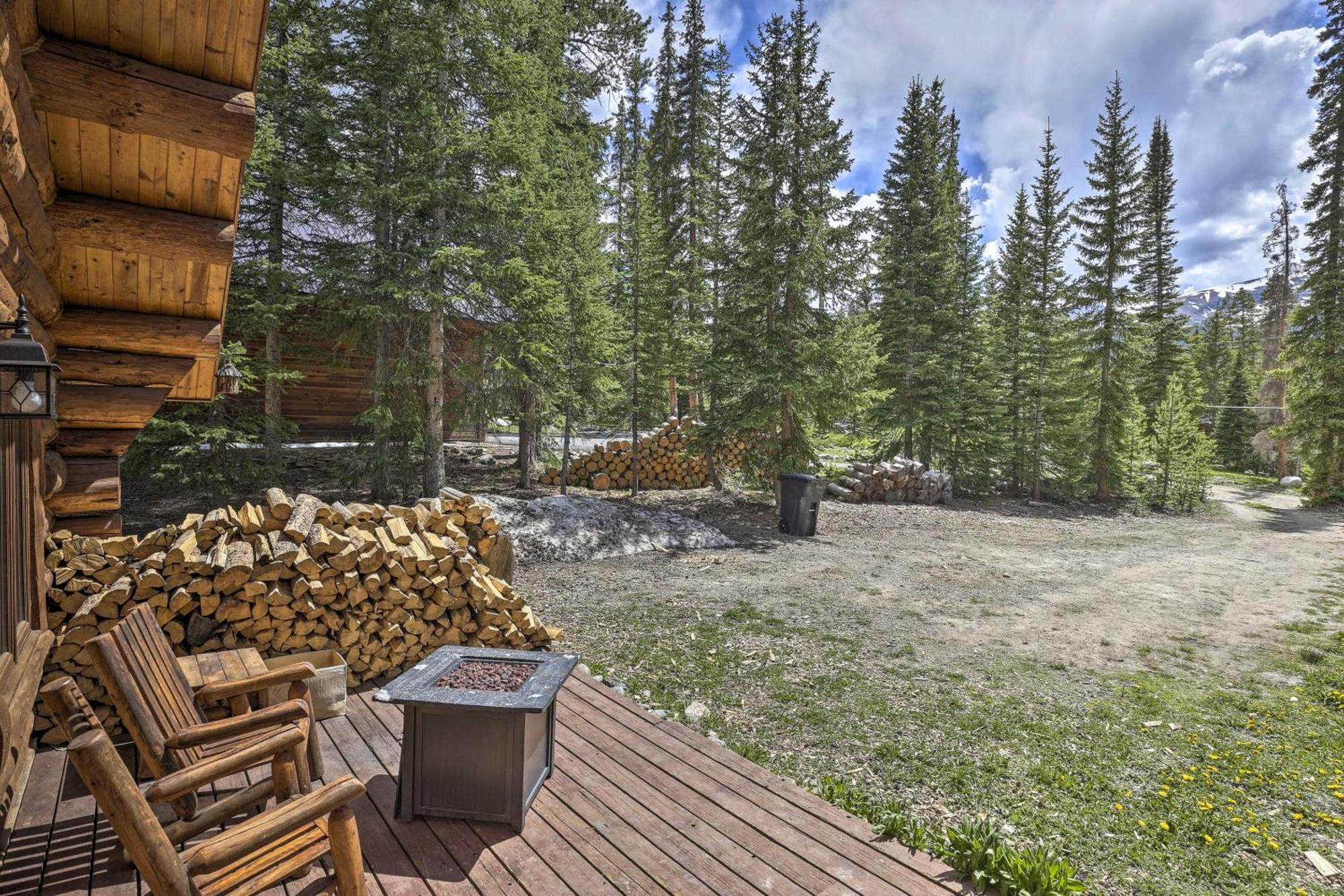 Cozy Breckenridge Cabin With Deck, 8 Mi To Gondola Exteriér fotografie
